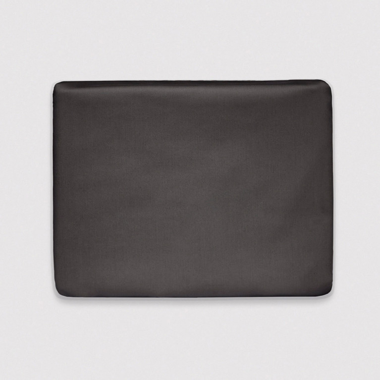 Комплект постельного белья LOIRE 600 tc темно-серый с золотой вышивкой