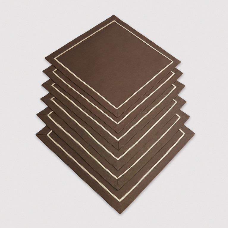 Сервировочные салфетки PANAMA BROWN