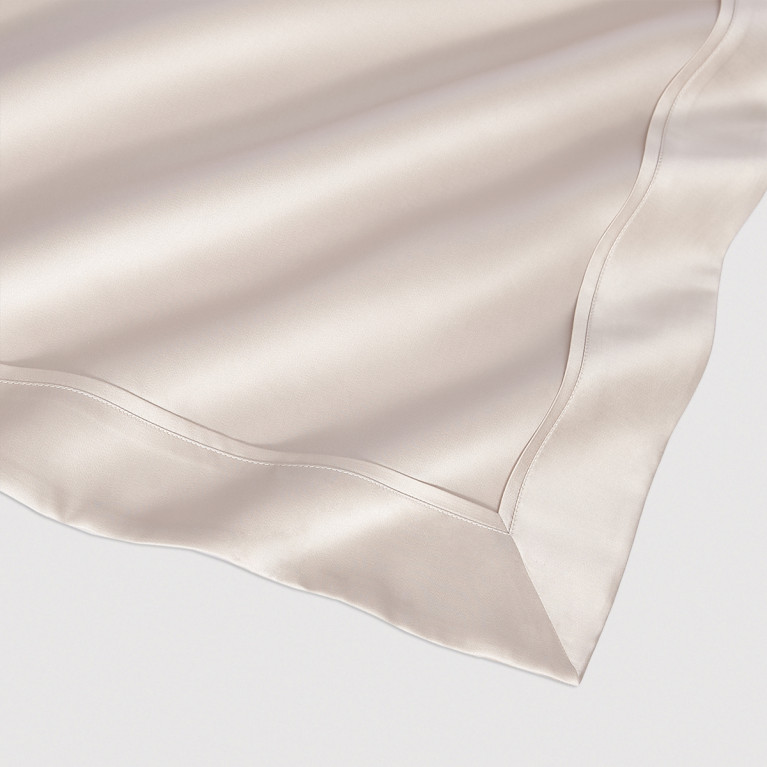 Комплект постельного белья FRAME 400 tc пудровый из тенселя