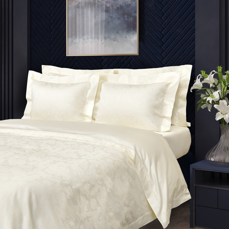 Комплект постельного белья BLAVET 600 tc пейсли айвори