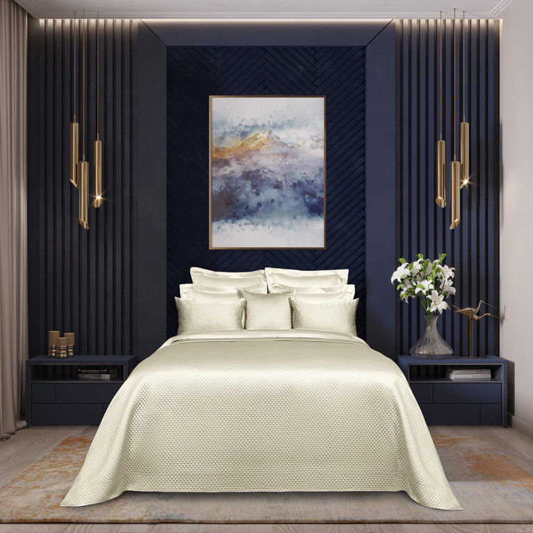 Покрывало из хлопка CNV жемчужное