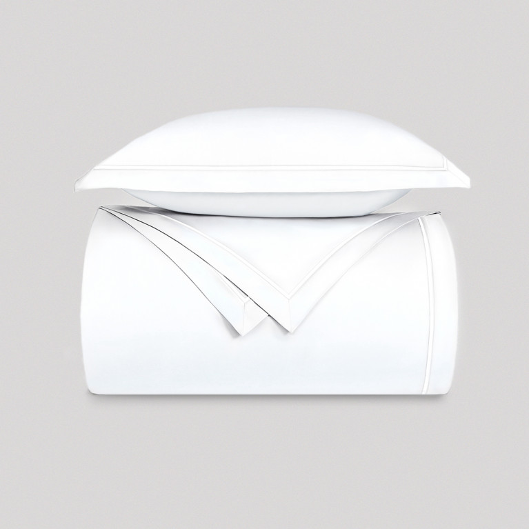 Комплект постельного белья GEORGE 400 tc белый