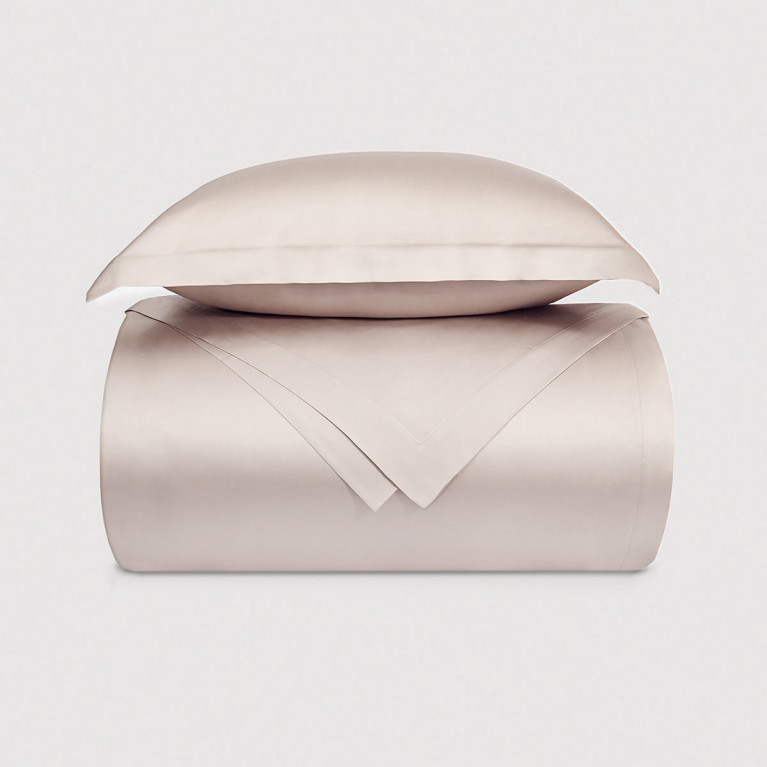 Комплект постельного белья LEA 400 tc нежно пудровый из тенселя
