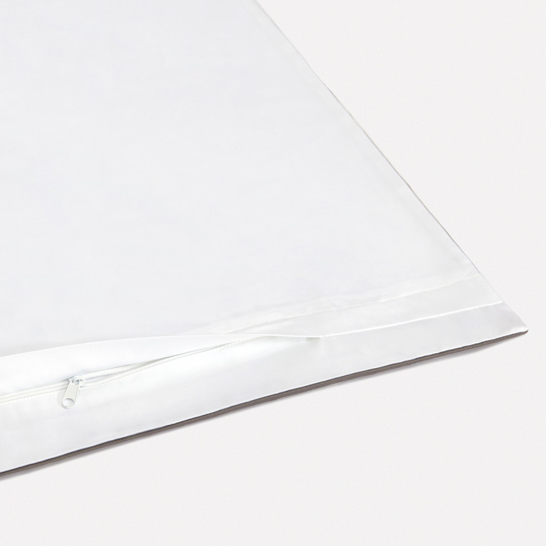 Комплект постельного белья FRAME 400 tc белый с серым