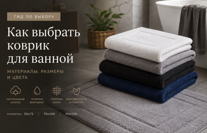 Как выбрать коврик для ванной: материалы, размеры и цвета Как выбрать коврик для ванной: материалы, размеры и цвета
