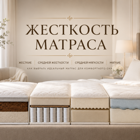 Жесткость матраса: какой вариант подойдет именно вам