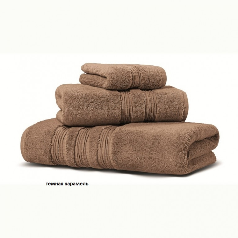 Полотенце NOVA cafe au late ( темная карамель)