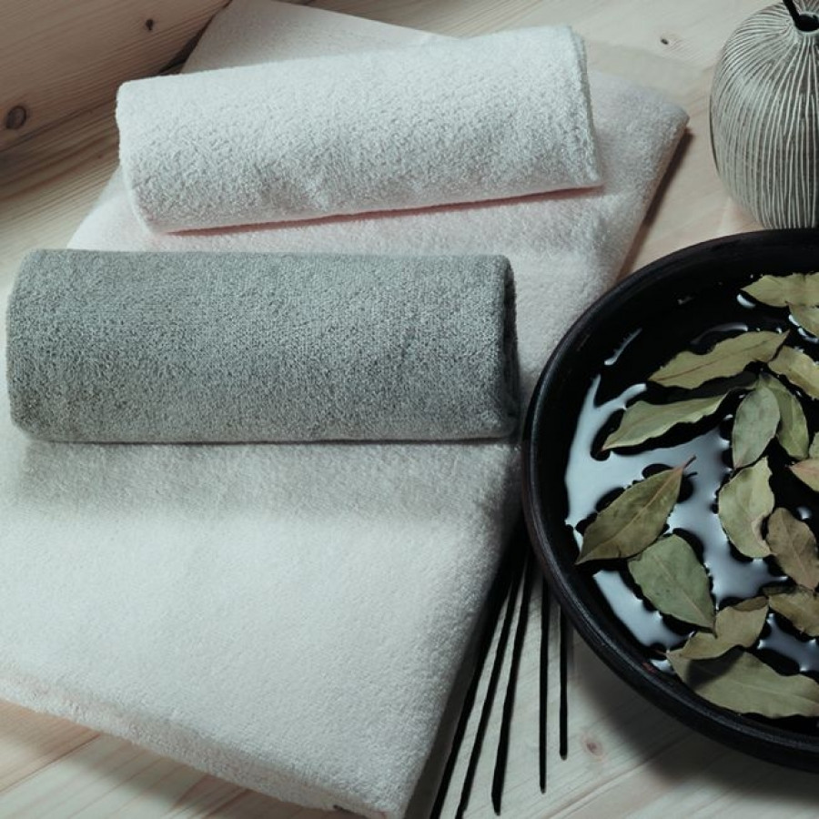 Spa полотенце из хлопка (слоновая кость)