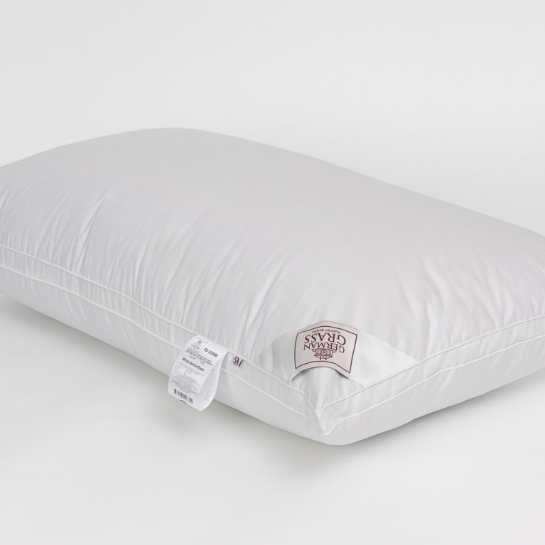FD-125090 Подушка WHITE FAMILIE DOWN средняя с бортиком 50х90