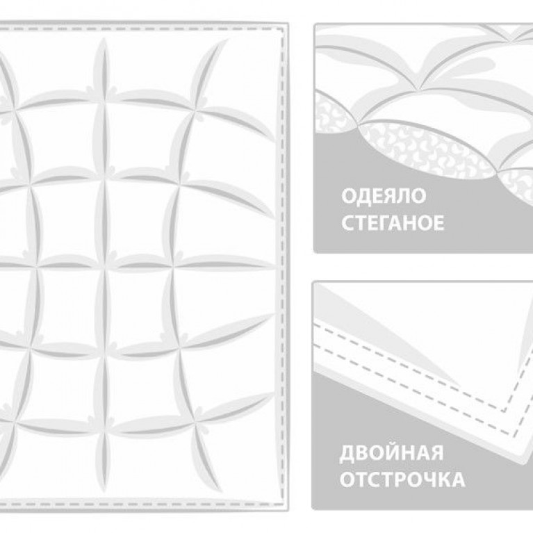 41131 Одеяло CLOUD DOWN GRASS всесезонное "Light" 150х200