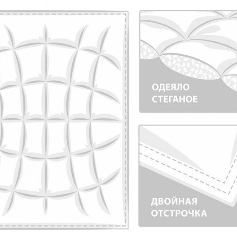 41141 Одеяло CLOUD DOWN GRASS всесезонное "Light" 200х220