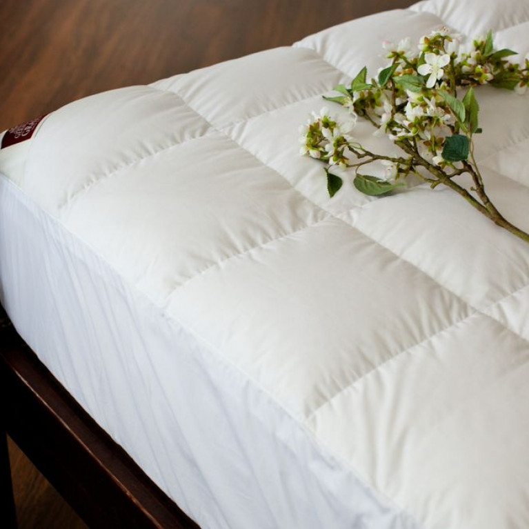 6160 Наматрасник MATTRESS DOWN GRASS кассетный 160х200х40