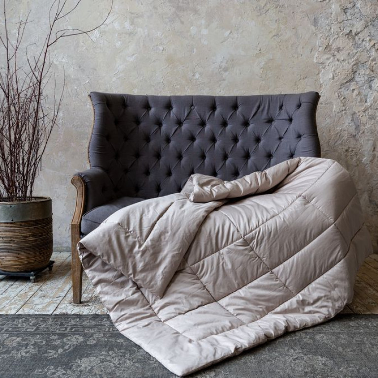 64192 Одеяло ALMOND WOOL GRASS теплое 200х200