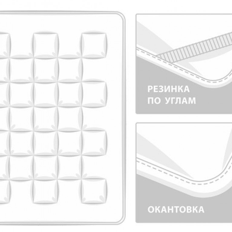 4200 Наматрасник MATTRESS 4 SEASONS GRASS всесезонный 200х200