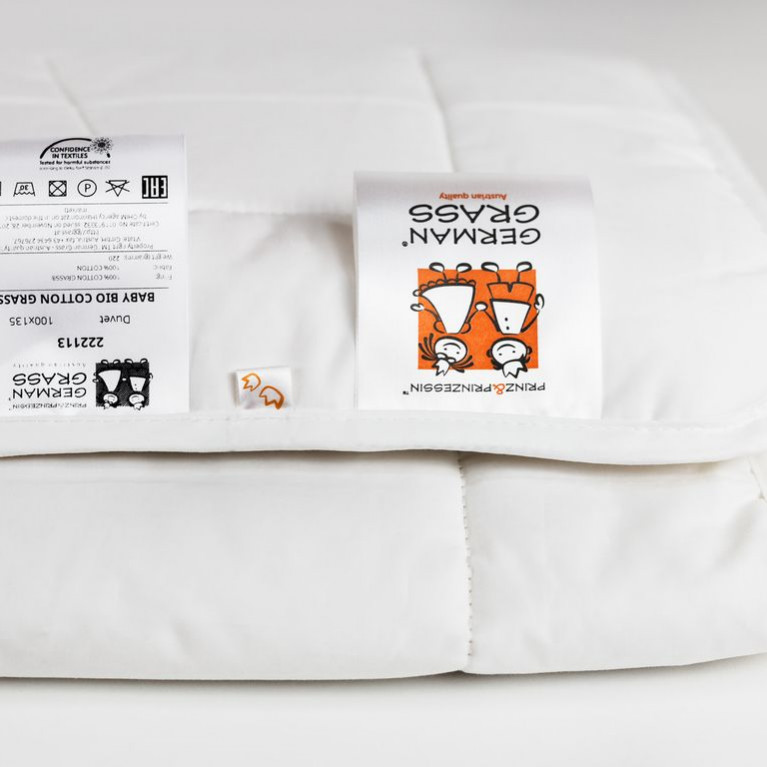 222113 Одеяло BABY BIO COTTON легкое 100х135