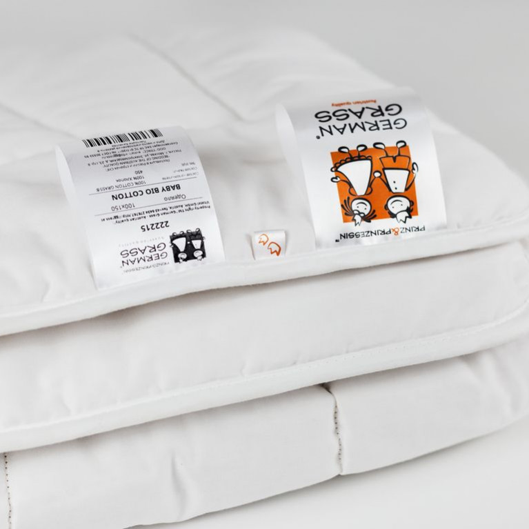 222215 Одеяло BABY BIO COTTON всесезонное "Light" 100х150