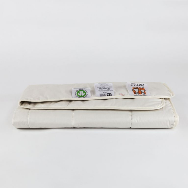 81115 Одеяло BABY ORGANIC LINEN GRASS всесезонное "Light" 100х150