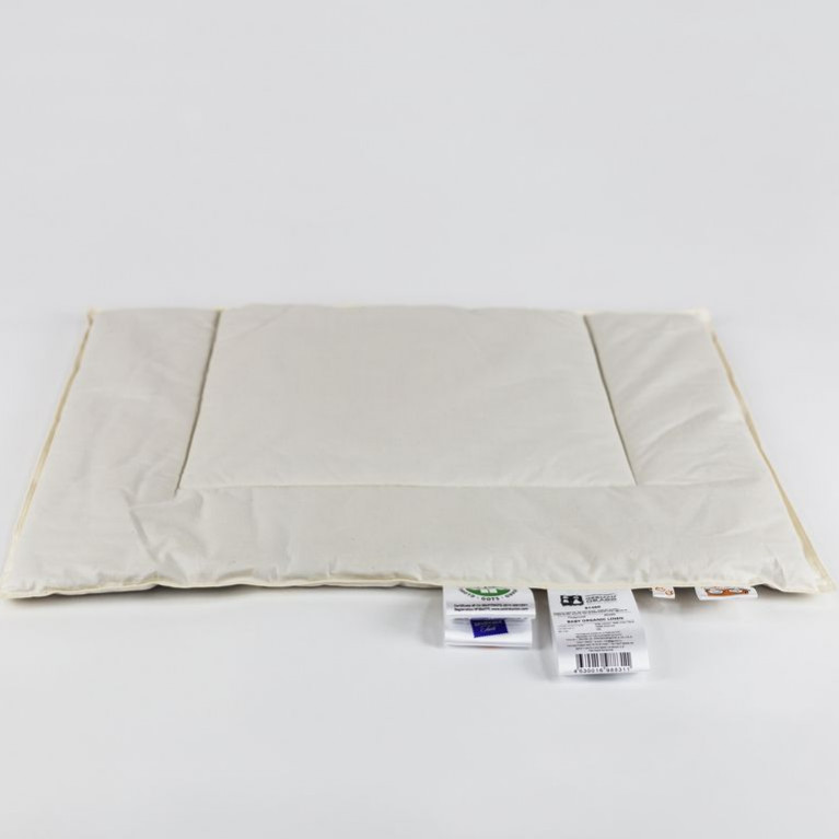 81460 Подушка BABY ORGANIC LINEN GRASS низкая 40х60