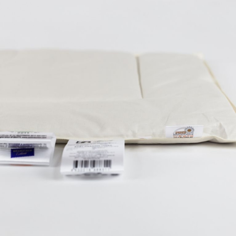 81460 Подушка BABY ORGANIC LINEN GRASS низкая 40х60