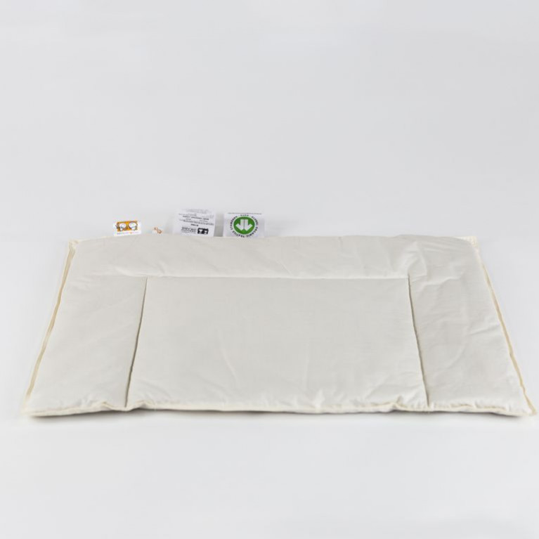 81460 Подушка BABY ORGANIC LINEN GRASS низкая 40х60