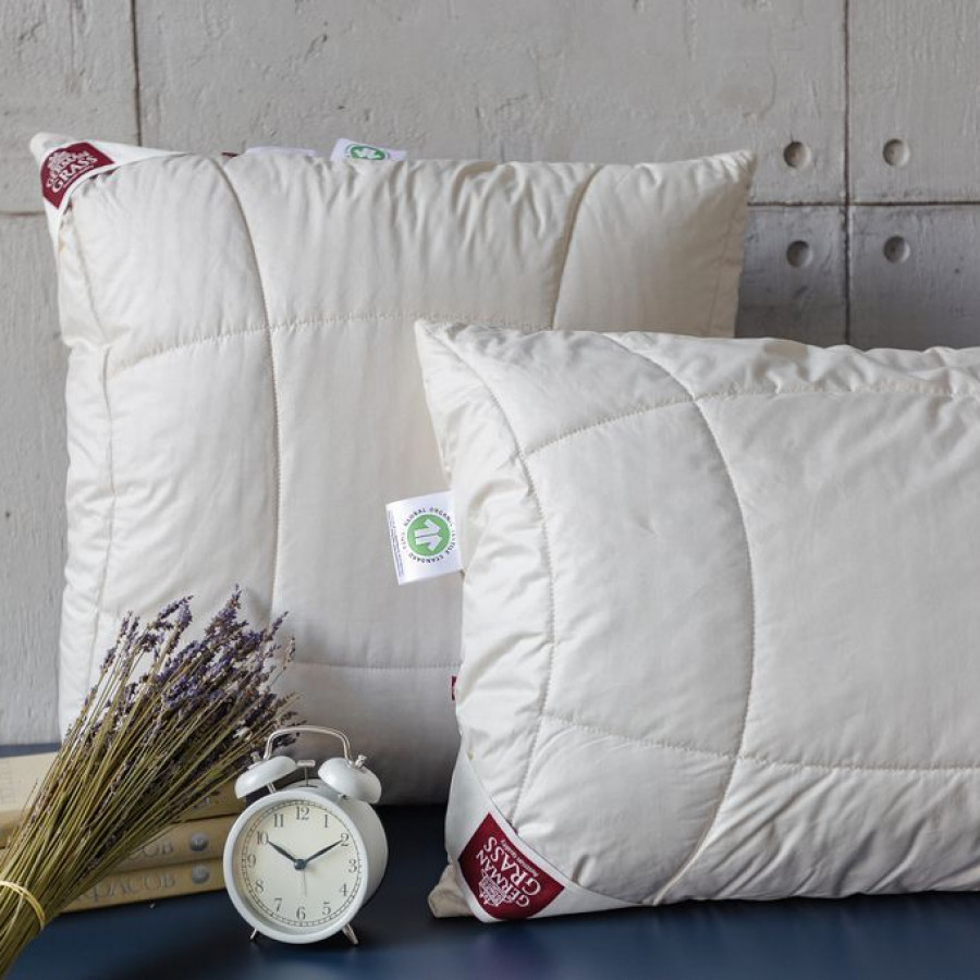 98110 Подушка ORGANIC HEMP GRASS регулируемая 50х68