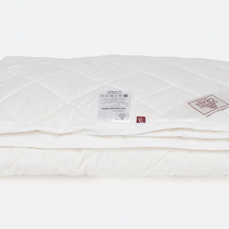 2182 Наматрасник MATTRESS COTTONWASH GRASS легкий, с юбкой 180х200х40