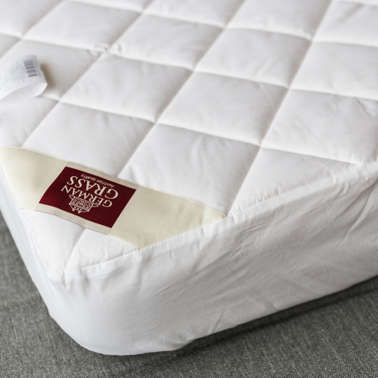292 Наматрасник MATTRESS COTTONWASH GRASS легкий с юбкой 90х200х40
