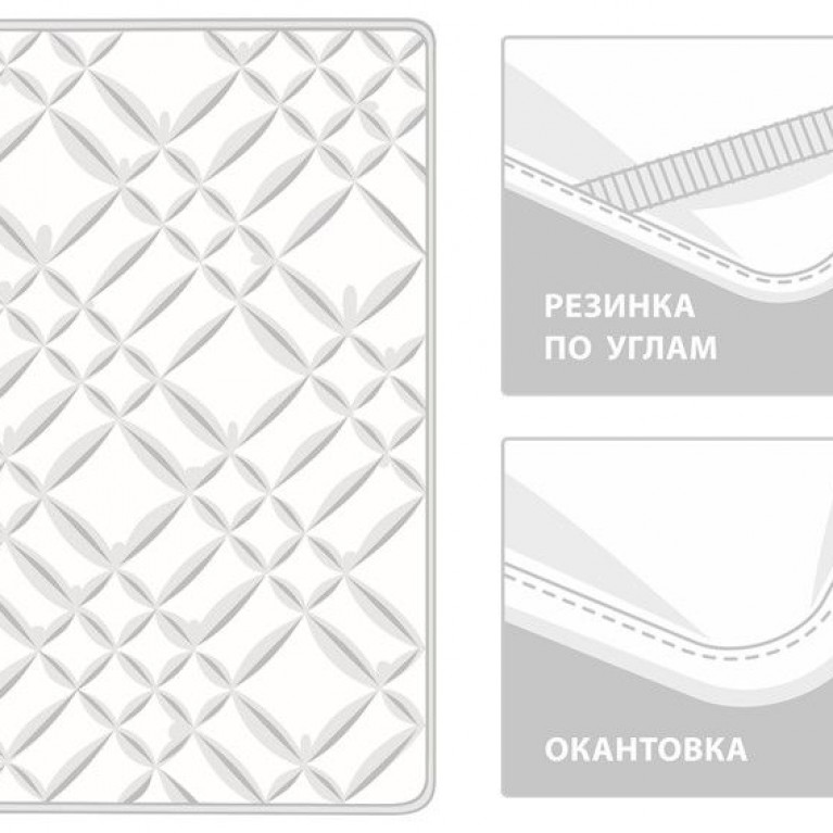 FC-1060 Наматрасник MATTRESS BAMBOO FAMILIE BIO легкий 160х200