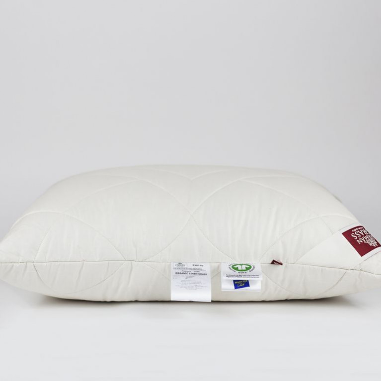 238110 Подушка ORGANIC LINEN GRASS регулируемая 50х68