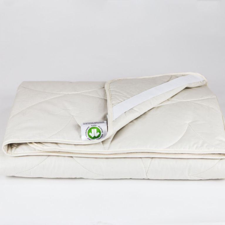 3890 Наматрасник MATTRESS ORGANIC LINEN GRASS легкий 90х200