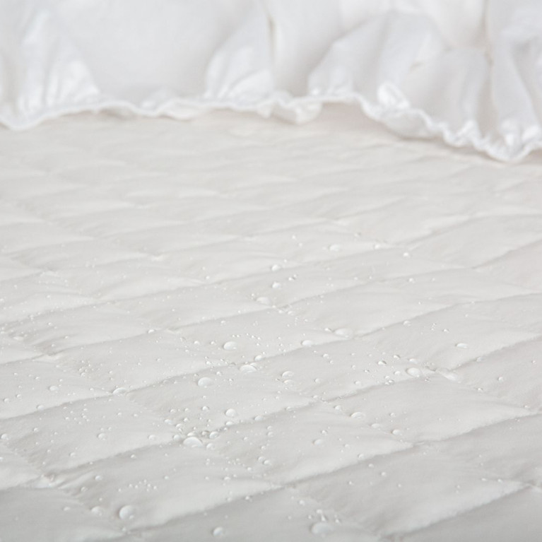 Наматрасник MATTRESS COTTON DRYSOFT GRASS непромокаемый с юбкой 140х200х40