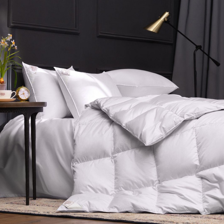Одеяло из пуха гаги EXCLUSIVE COTTON EIDER DOWN теплое 200х220
