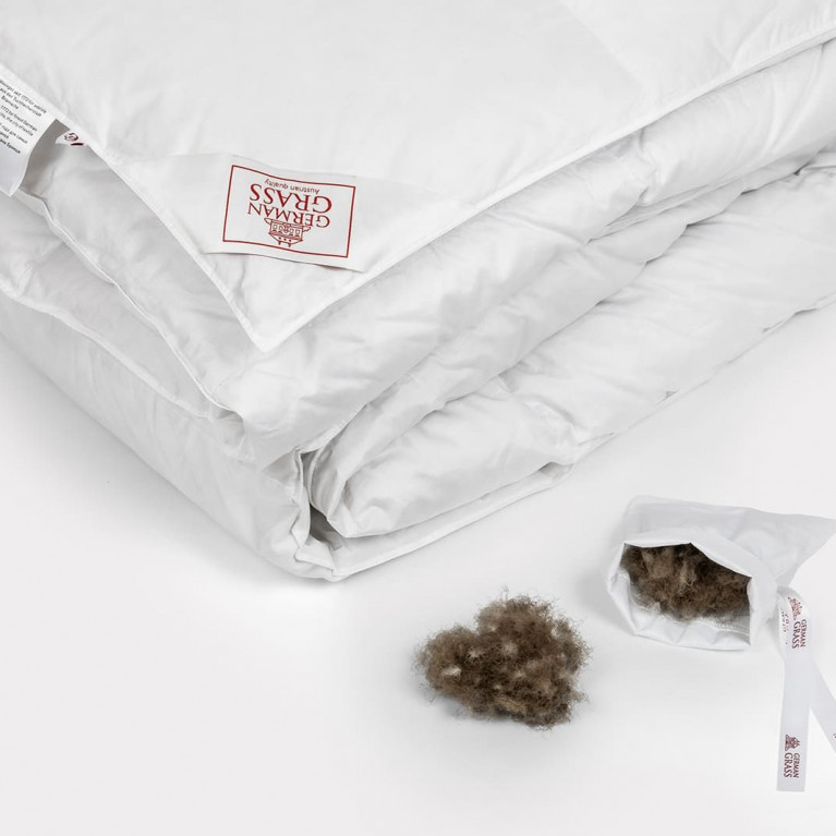 Одеяло из пуха гаги EXCLUSIVE COTTON EIDER DOWN всесезонное 240х220