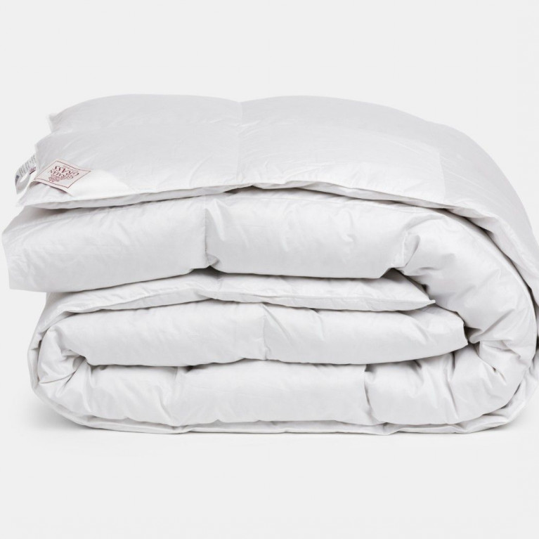 Одеяло из пуха гаги EXCLUSIVE COTTON EIDER DOWN всесезонное Light 240х220