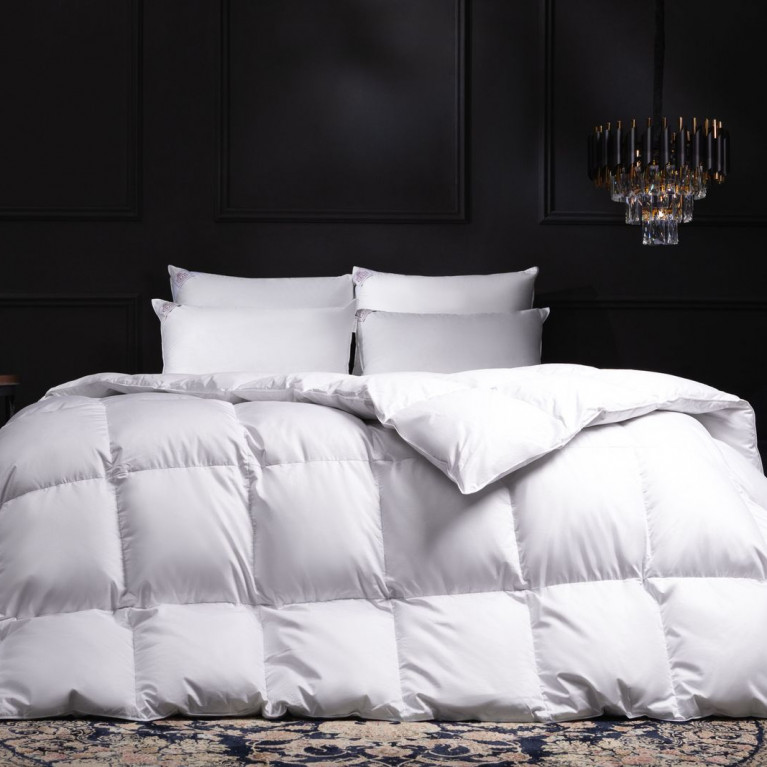 Подушка из пуха гаги EXCLUSIVE COTTON EIDER DOWN средняя 50х68