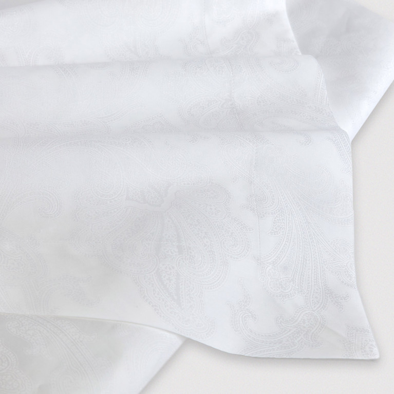 Комплект постельного белья BLAVET 600 tc пейсли белый