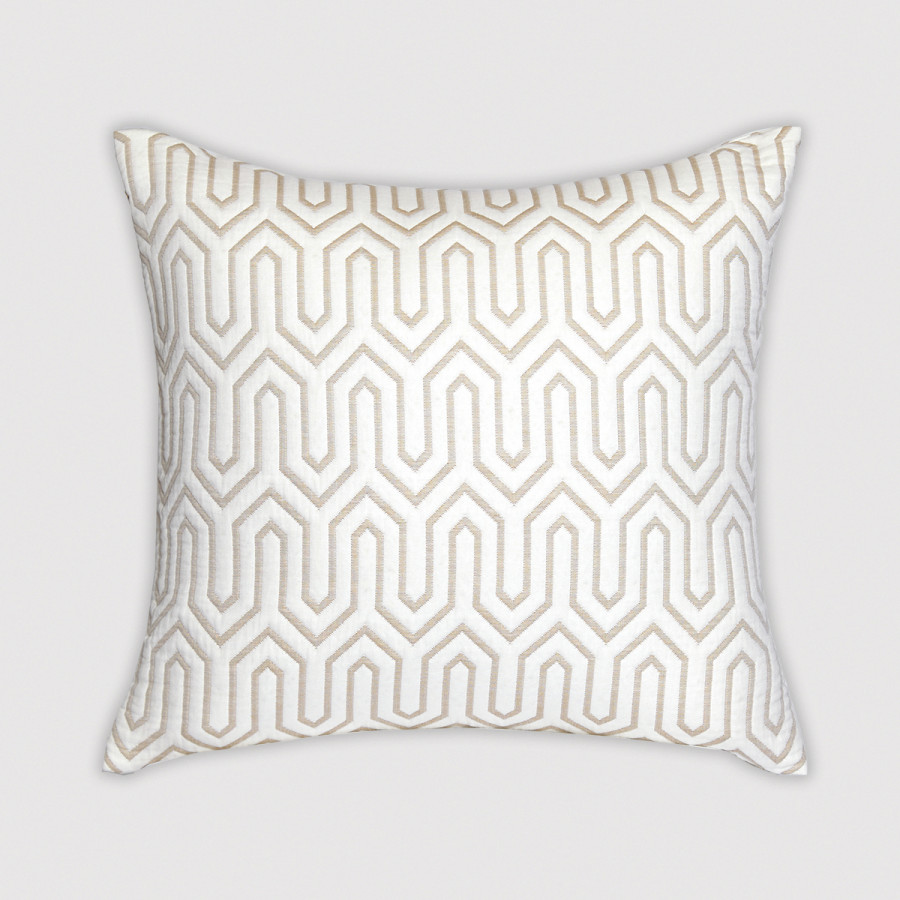 Декоративная подушка KLEE Perl Rhum White