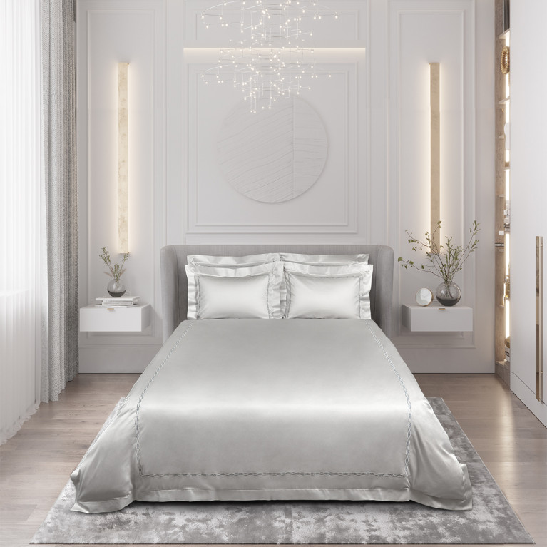 Комплект постельного белья LOIRE I 600 tc серый