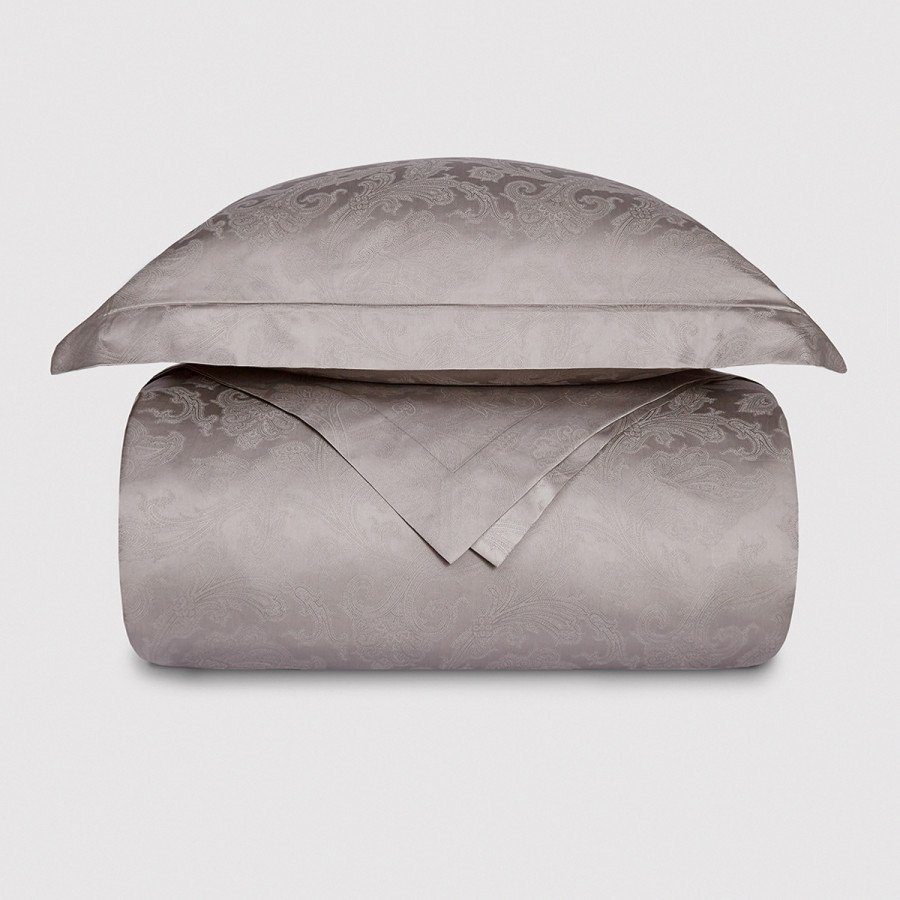 Комплект постельного белья BLAVET 600 tc пейсли серо-бежевый