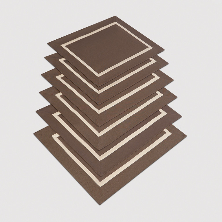 Подстановочные салфетки PANAMA BROWN