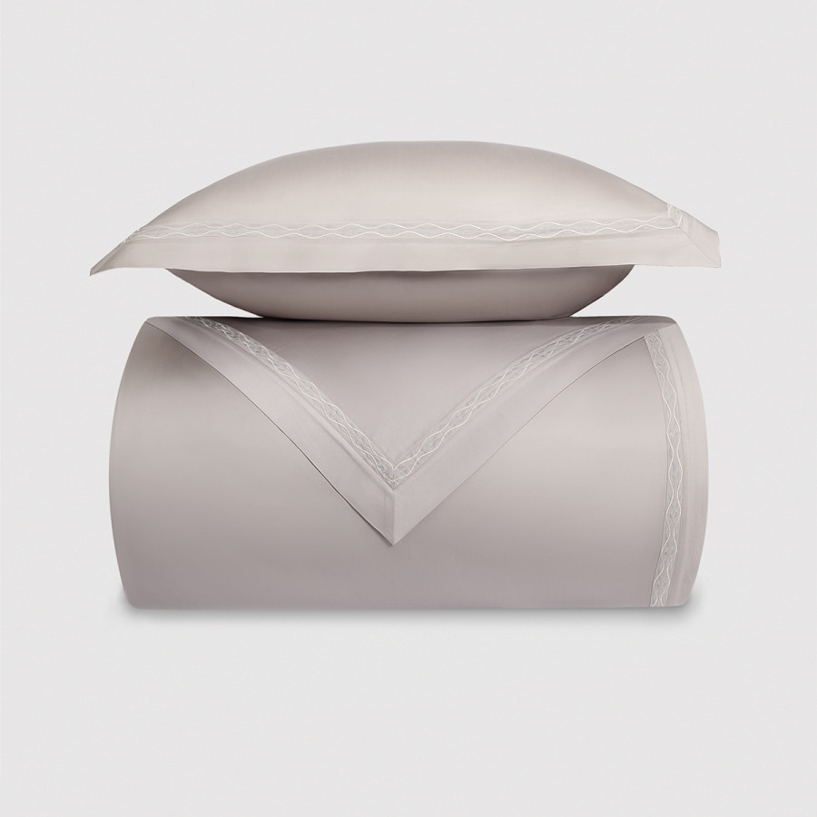 Комплект постельного белья LOIRE 600 tc серый