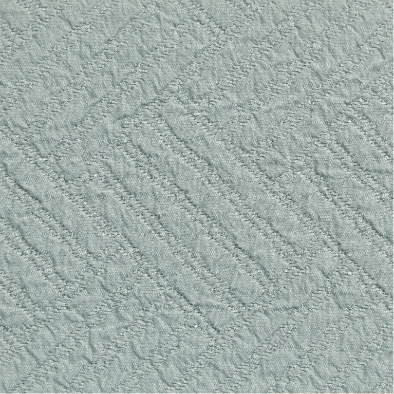 Покрывало из хлопка TILT бирюзовое